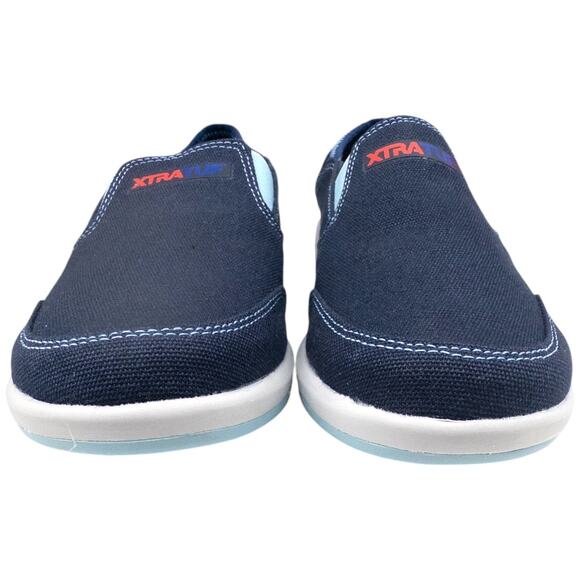Xtratuf Yellowtail Slip-On Boat Shoes Blue Yellowtail Canvas Slip On Women's 6.5 - Picture 4 of 6